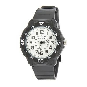 Sutton By Armitron Women's 45mm Quartz Sport Watch in Black